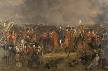 La bataille de Waterloo, 1824